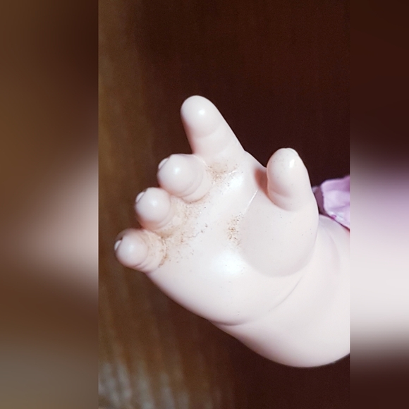 1984 Baby Alive Doll 13" Kenner Vintage Lever on Back WORKS Hong Kong - Picture 15 of 17